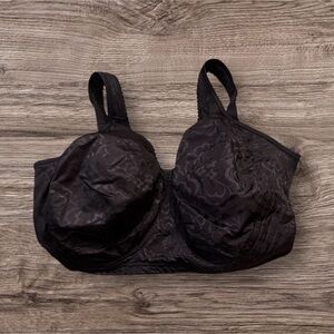 Playtex 18 Hour Bra 4745 Black Size 40G – Ultimate Lift & Support